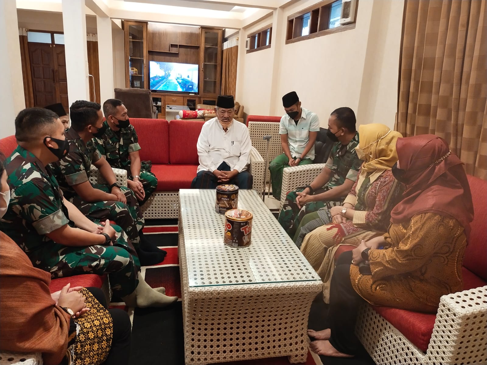 Kunjungi Wilayah, Danrem 073/Makutarama Jalin Silaturahmi Dengan Tokoh Agama